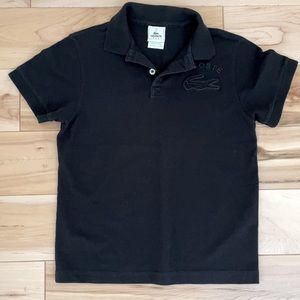 Boys Lacoste short sleeve polo size 12 worn 4-5 x